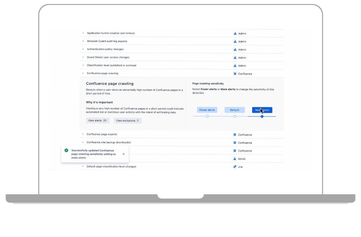 atlassian guard verdächtige aktivitäten