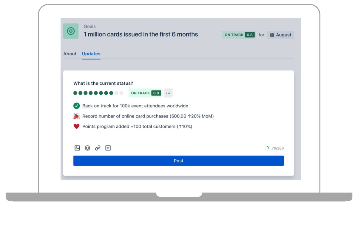 Behalten Sie die Risiken im Blick und treffen Sie fundierte Entscheidungen mit Atlassian Atlas