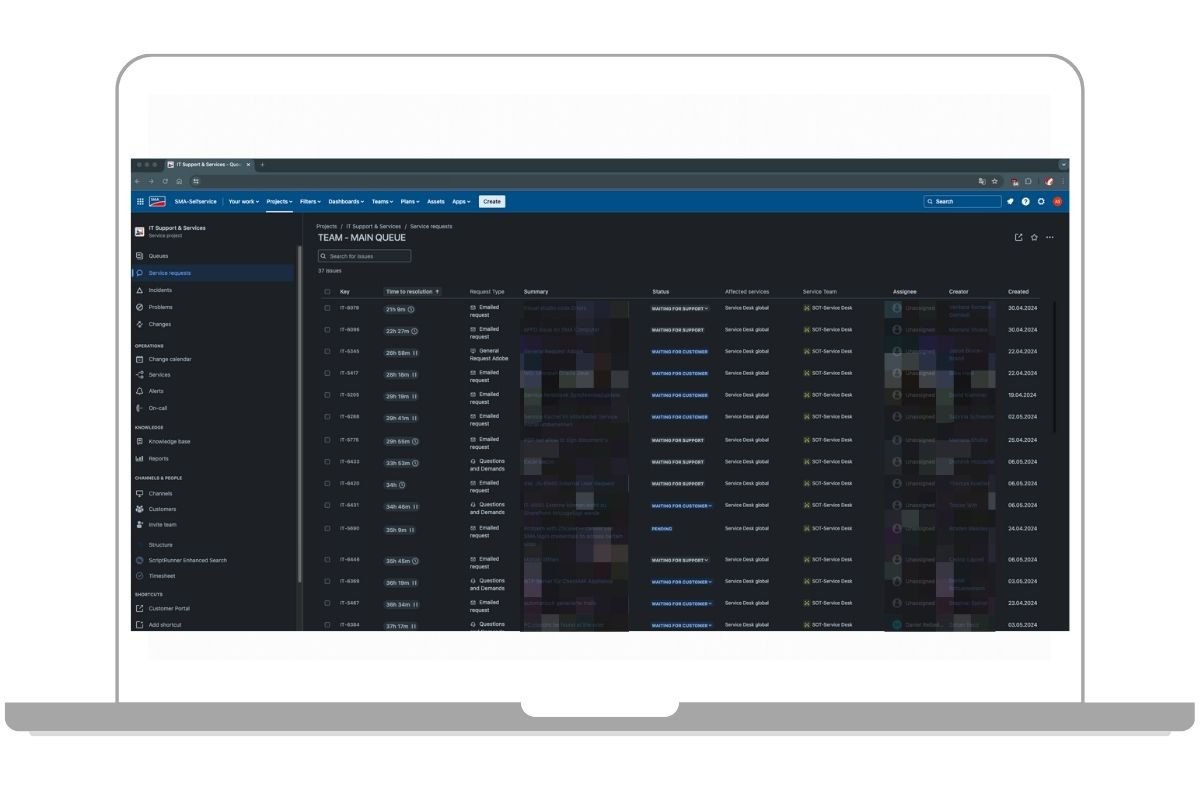 Ticket Queue in Jira Service Management 